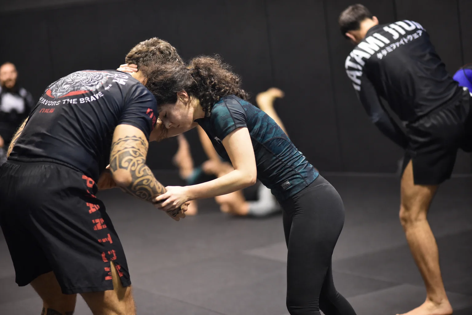 Atleti di Grappling Varese sul tatami
